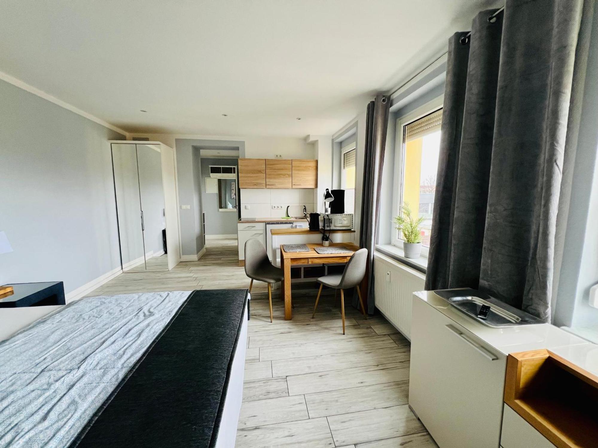 Auszeit Apartment Bitterfeld-Wolfen Bagian luar foto